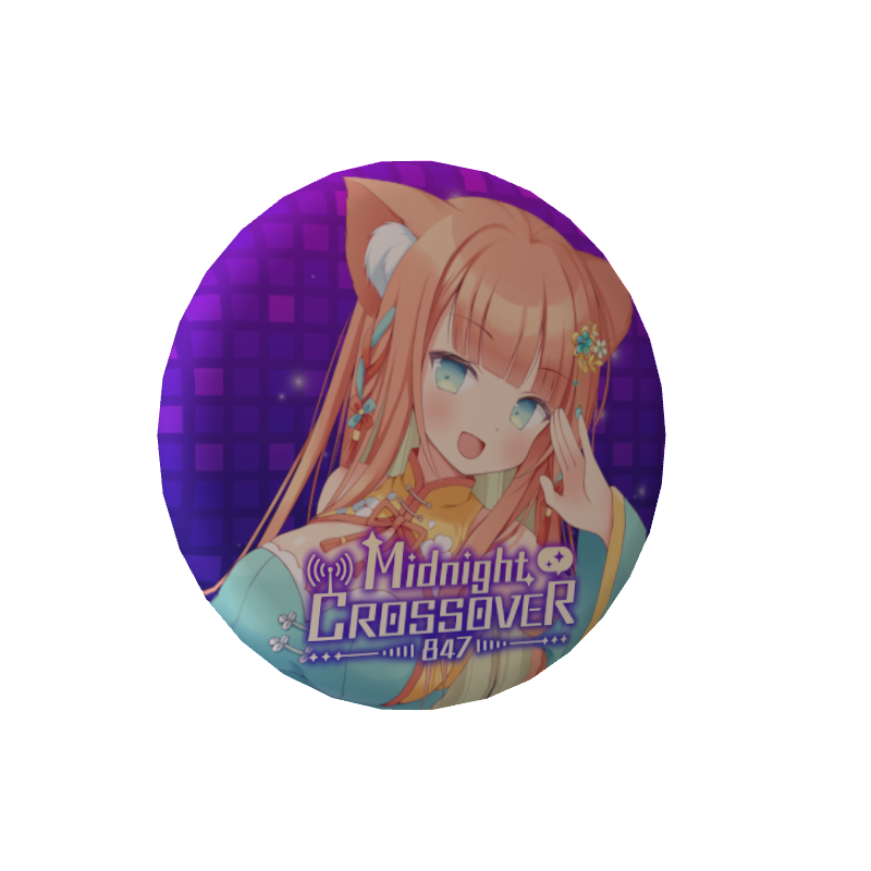 3D缶バッジ(早乙女乙葉 - Midnight CROSSOVER 847 - )