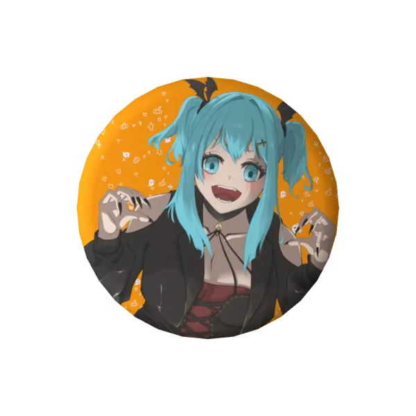 海色せあの缶バッジ2025年ハロウィン🎃