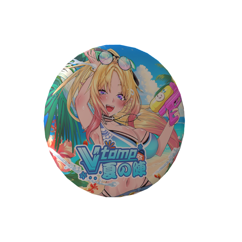 Sion Luna Vihta『Ｖ-tamp夏の陣　限定缶バッジ』