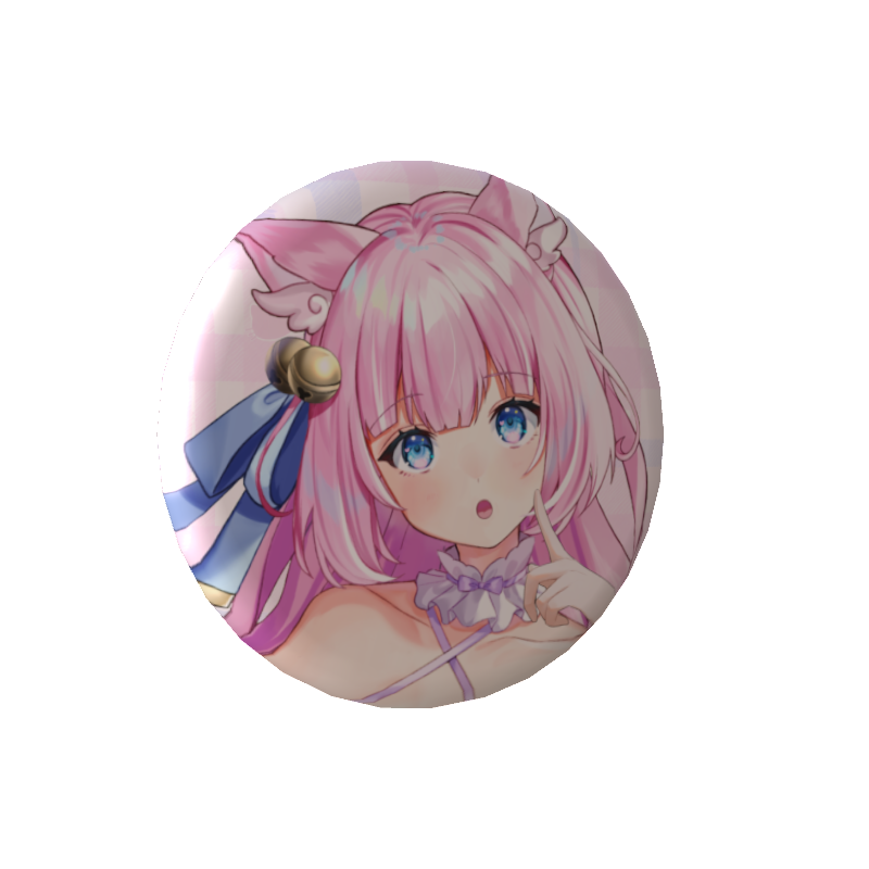 愛鳴ねねむの缶バッジAnniversary記念缶バッジ2