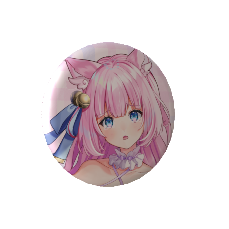 愛鳴ねねむの缶バッジAnniversary記念缶バッジ3