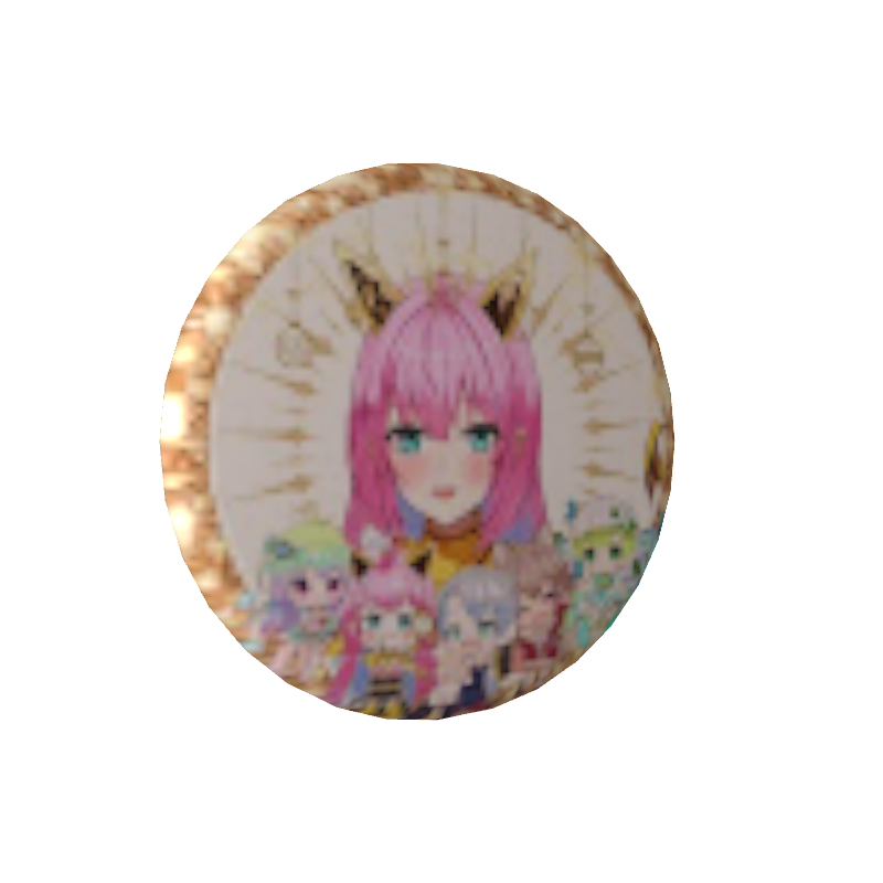 麻宮サクの缶バッジ