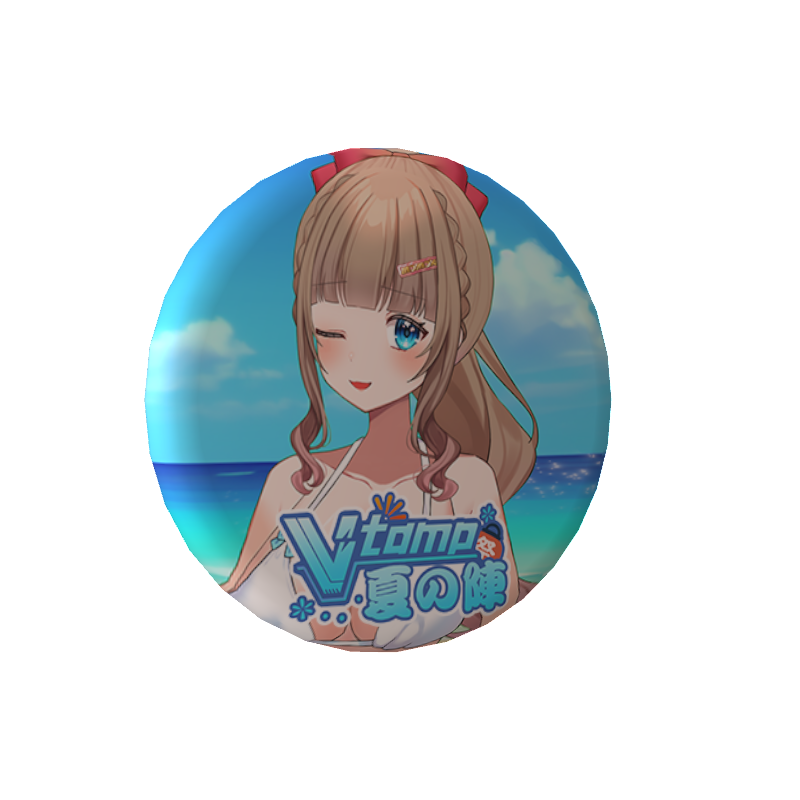 千愛ももこ『Ｖ-tamp夏の陣　限定缶バッジ』