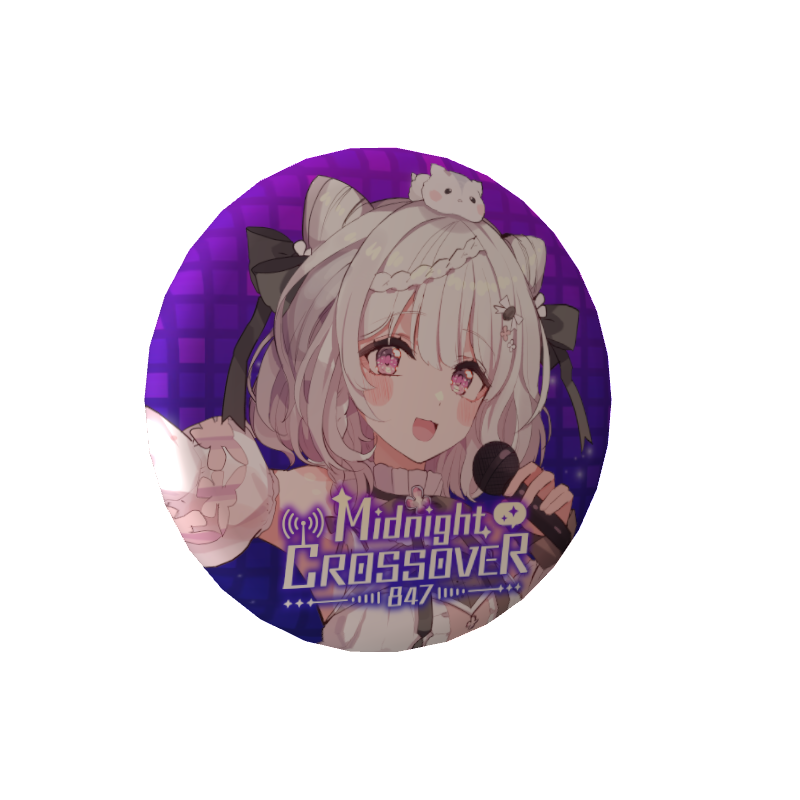 3D缶バッジ（じゃんがりあん - Midnight CROSSOVER 847 - ）