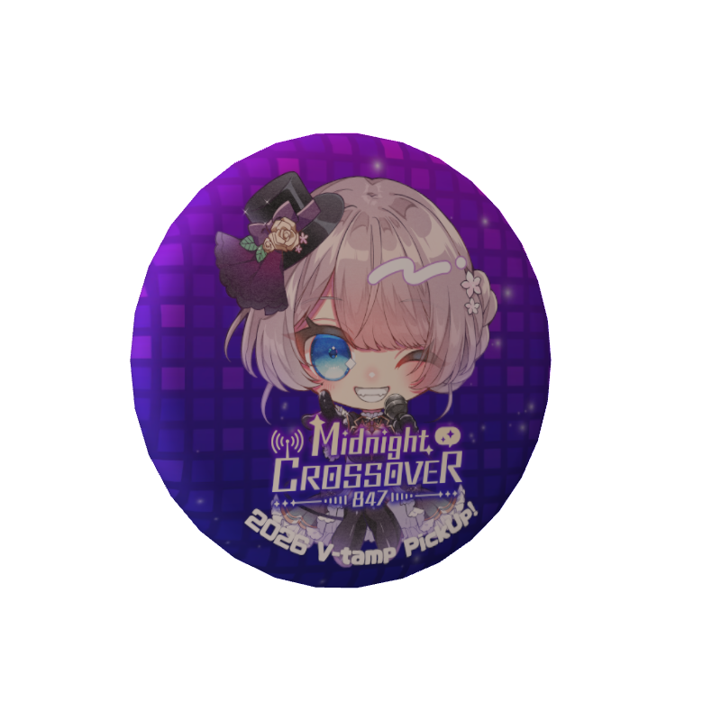 3D缶バッジ(美月もも - Midnight CROSSOVER 847 - )