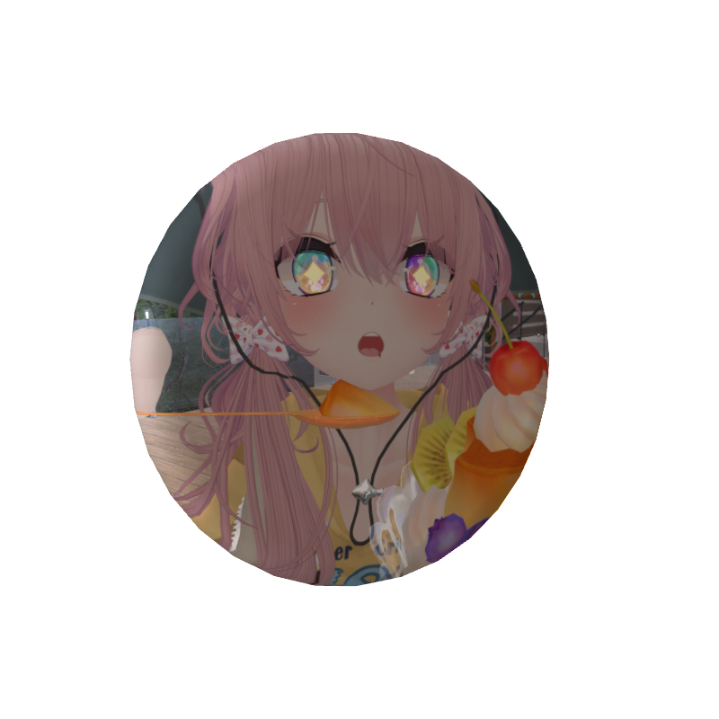 響木めぐるの無料缶バッジプリンあーん