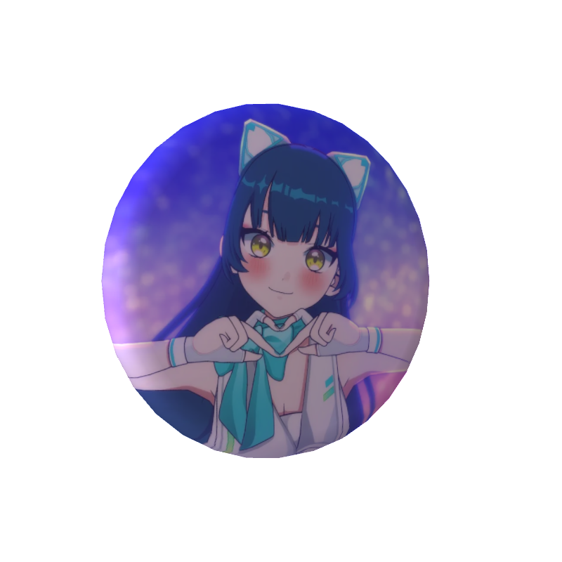 3D缶バッジ(猫目石ネモ - VSsession)