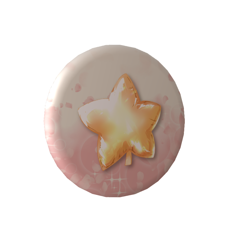3D缶バッジ(桜結こえび - 星② - )