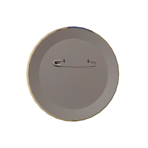 しろのの缶バッジぼー