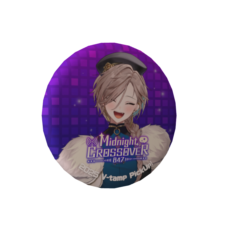 3D缶バッジ(五木つかさ - Midnight CROSSOVER 847 - )