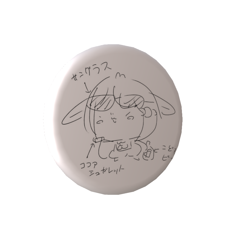 月夜未来の缶バッジ
