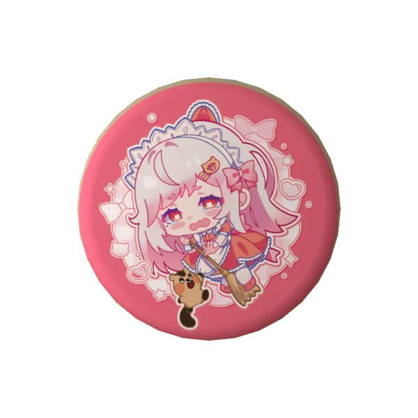 甘噛ここちの缶バッジ