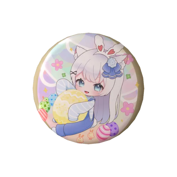 海星るなの無料缶バッジるなのかんばっちさん