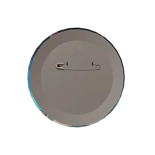 羽月うずなの缶バッジうーちゃんバッジ