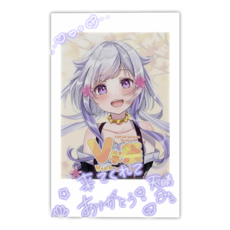 3Dフォトカード(天晴みぅ - V学祭)
