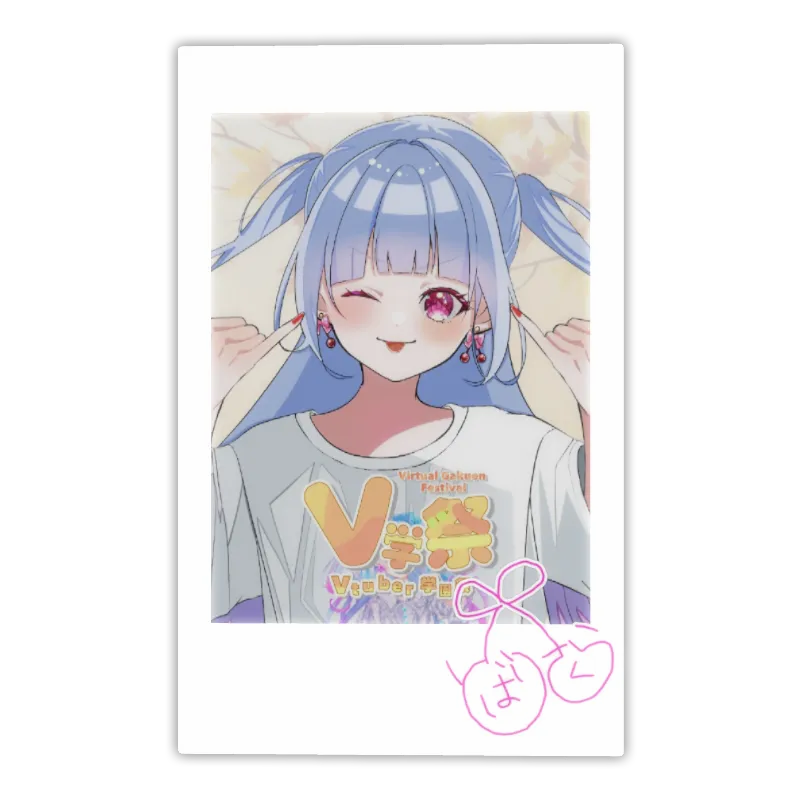 3Dフォトカード(桃帷さくら - V学祭)