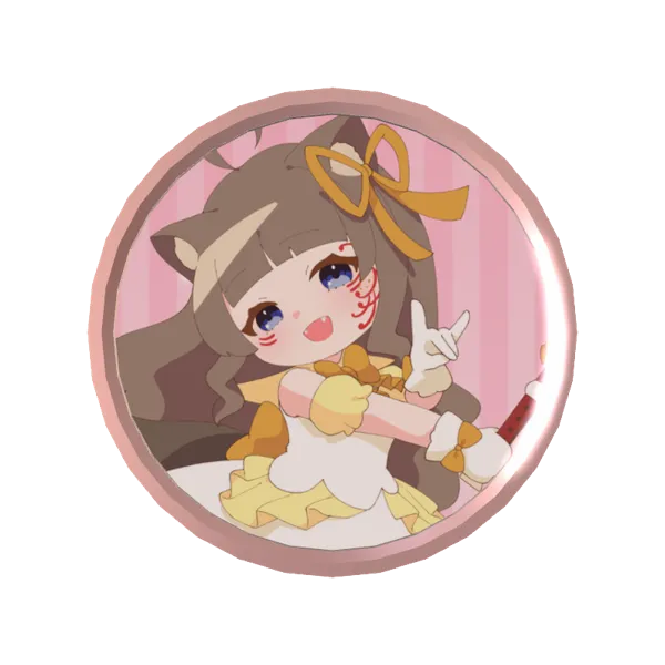 魔法少女歌枠リレー３Dボイスメダル(狐花てん)